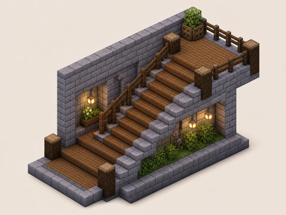 Design scale Minecraft: 12 idee che sembrano integrate